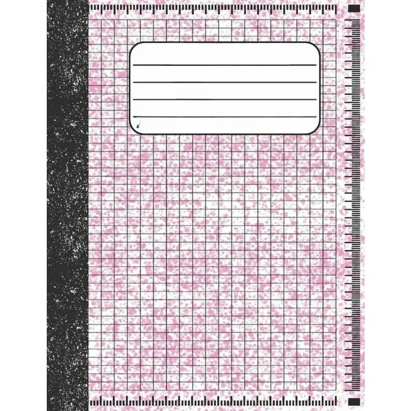 Graph Paper Pad - グラフペーパー製ノート：数学と科学愛好家向けグラフペーパーカバー水彩（4平方インチに4マス、100ページ）数学愛好家、教師、学生への誕生日プレゼント（ペーパーバック）