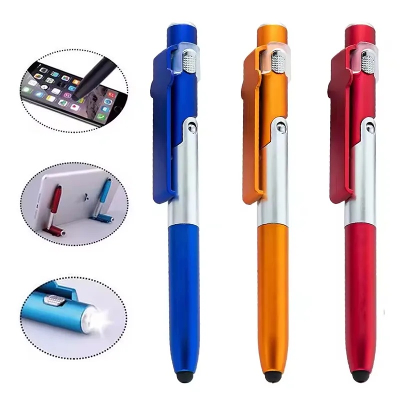 4 in 1 多機能ボールペン LEDライト付き 折りたたみ - Stationery Warehouse のレビューと価格