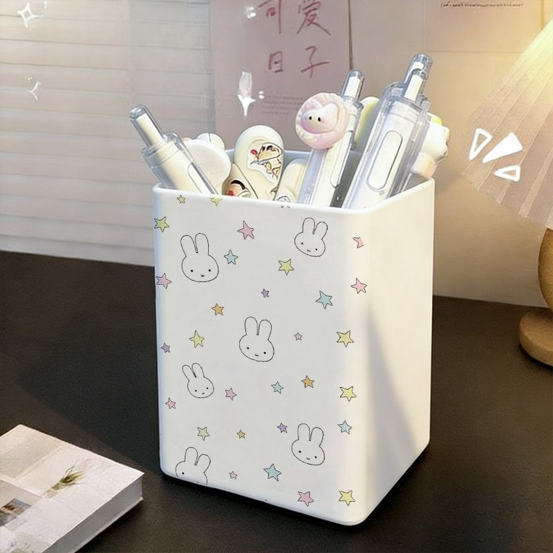 新しいミッフィーウサギデスクトップペンホルダークリエイティブ - Stationery Warehouse のレビューと価格