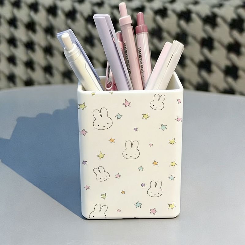 新しいミッフィーウサギデスクトップペンホルダークリエイティブ - Stationery Warehouse のレビューと価格