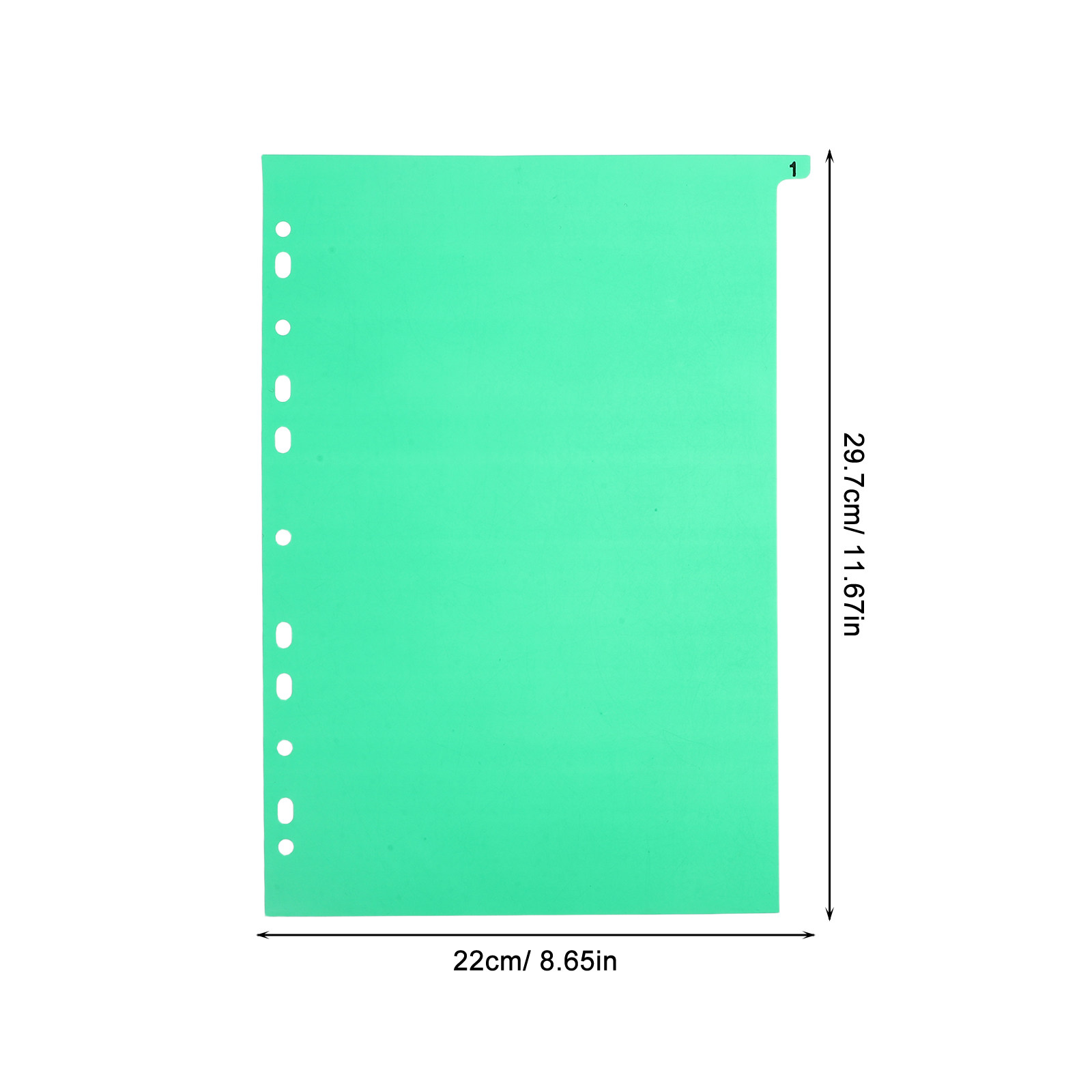 62個入り バインダーノート用 プラスチック製 インデックス - Index Tab Divider のレビューと価格