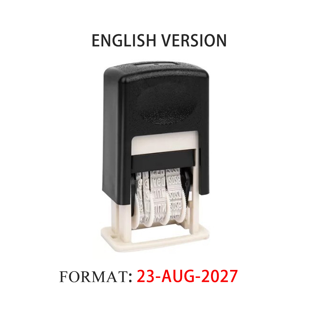 紙、パッケージ、スクラップブッキング用の自動日付スタンプ - Self Inking Stamp のレビューと価格