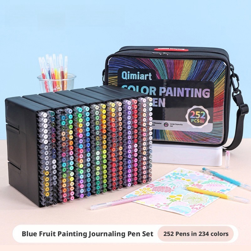 252本入り 234色 ファインチップ ジェルペイントペンセ - Whiteboard Marker Set のレビューと価格