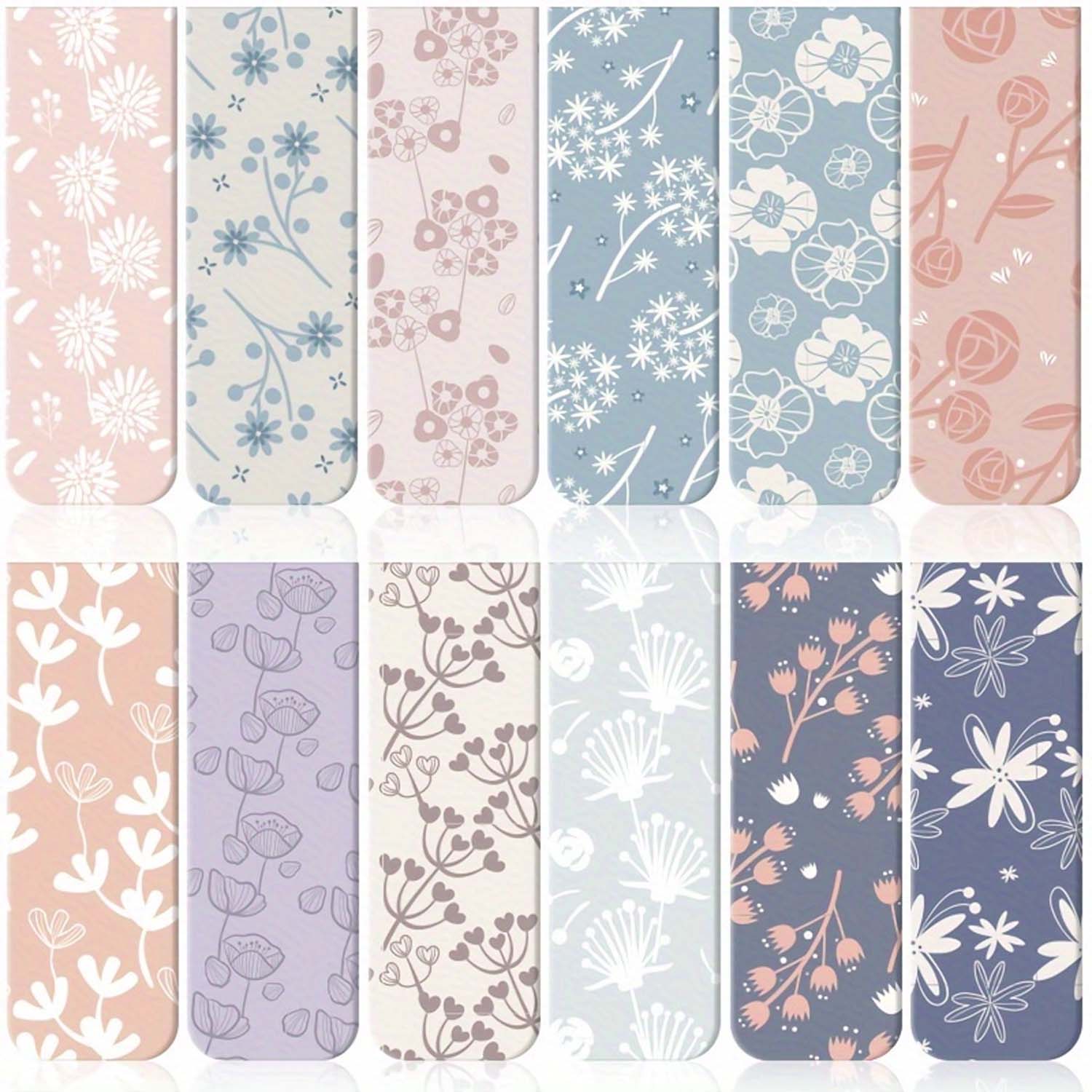 12 個の花磁気ブックマークフラワープランナー磁気ブックマー - Bookmark Magnetic Clip のレビューと価格