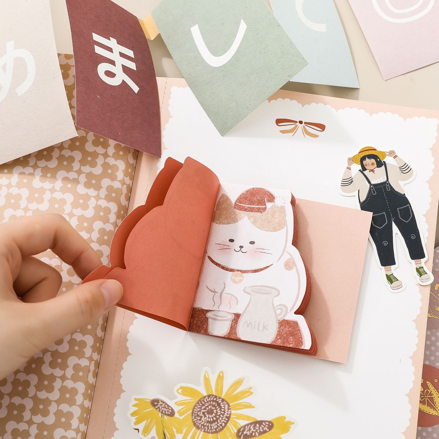 Chaoyu 韓国風インスタイルジャーナル素材ブック、高価値 - Graph Paper Pad のレビューと価格