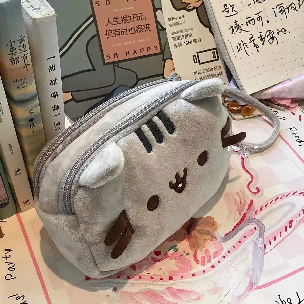 かわいいプシーンの太った猫の漫画ペンケース、大容量学生文房具 - Stationery Supply のレビューと価格