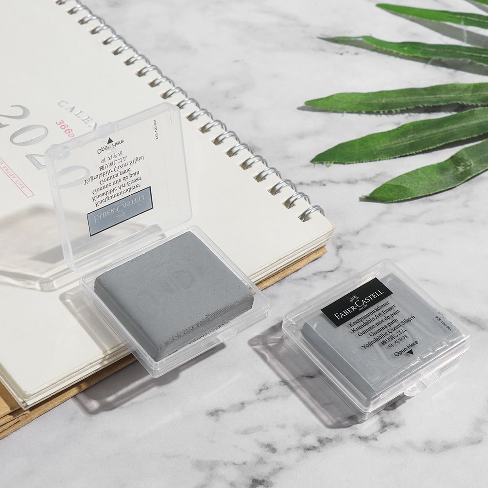 シンプルなゴム製の消しゴム、変形可能なソフト消しゴム、カラフ - Rubber Eraser Kneaded のレビューと価格