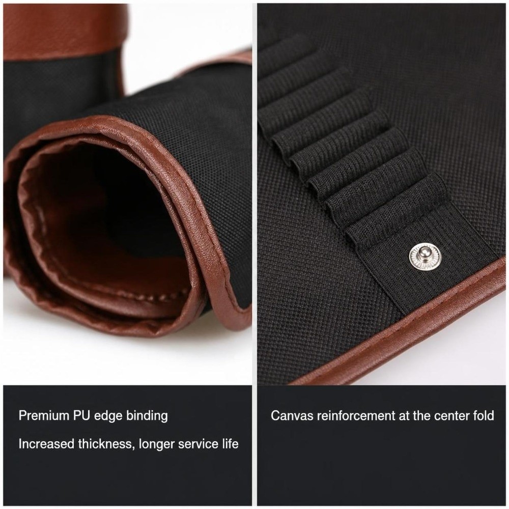 24/36/48/72スロット ロールアップペンシルケース  - Pen Pouch Roll のレビューと価格