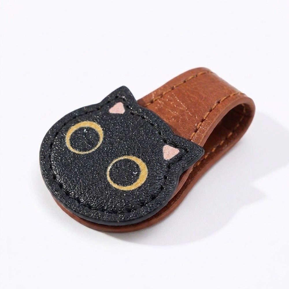 かわいいPU製マグネットページクリップ 猫の頭型クリエイティ - Bookmark Magnetic Clip のレビューと価格