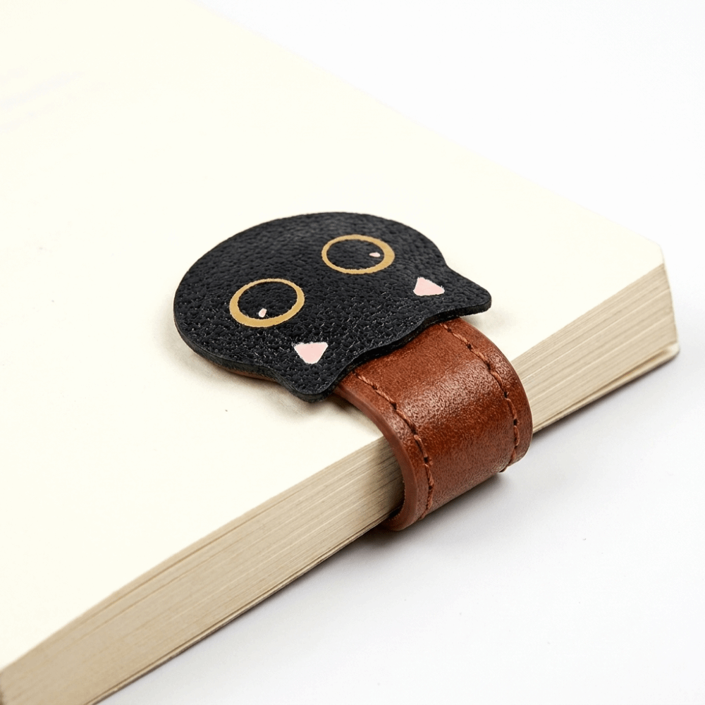 かわいいPU製マグネットページクリップ 猫の頭型クリエイティ - Bookmark Magnetic Clip のレビューと価格