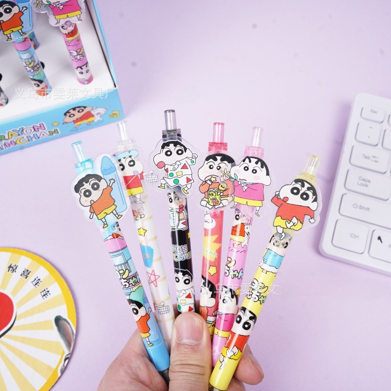 48 ピース/箱クレヨンしんちゃんポイントペン漫画インクゲル - Supply Of Office Stationery のレビューと価格