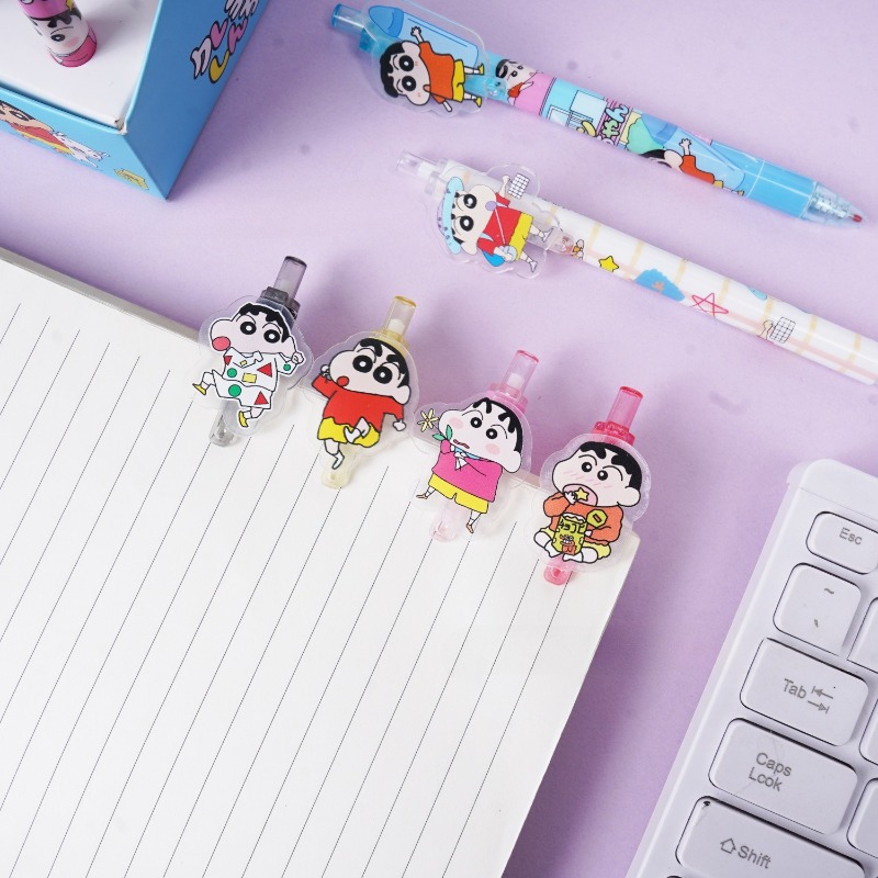 48 ピース/箱クレヨンしんちゃんポイントペン漫画インクゲル - Supply Of Office Stationery のレビューと価格