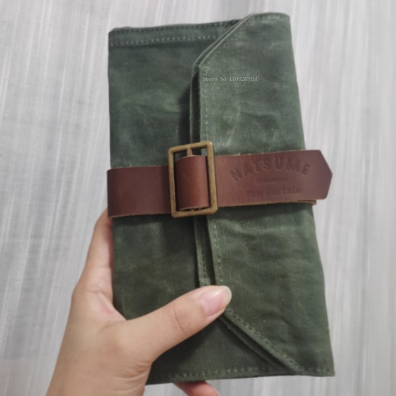 10x25cm ウェットワックス防水キャンバスペンカーテン手 - Pen Pouch Roll のレビューと価格