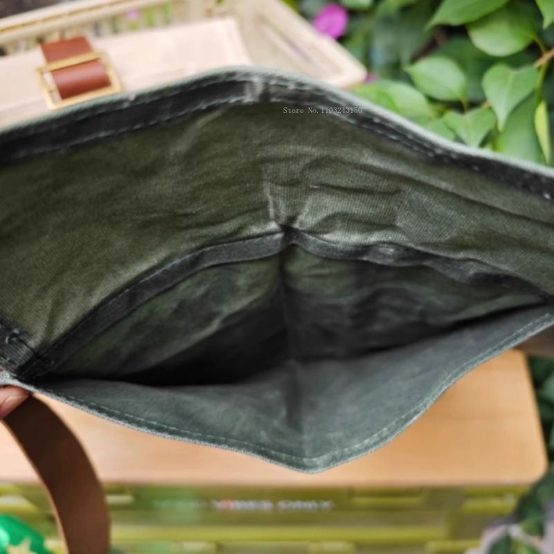 10x25cm ウェットワックス防水キャンバスペンカーテン手 - Pen Pouch Roll のレビューと価格