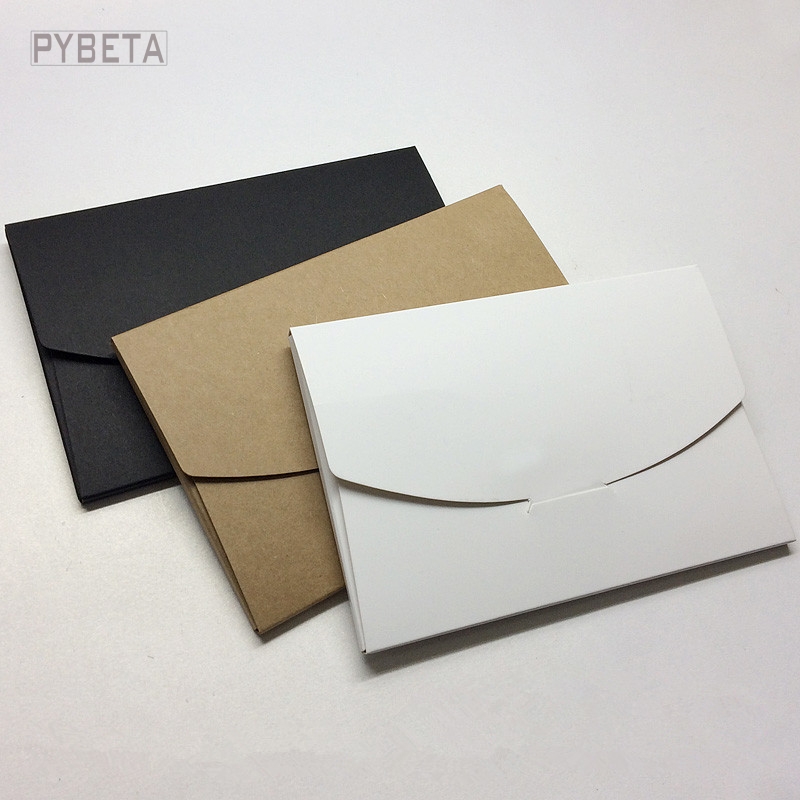 50 個の空白のクラフト紙封筒はがき 6.2x4.1x0.2 - Letter Envelope Kraft のレビューと価格