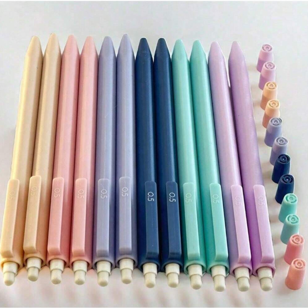 かわいいパステルシャープペンシルセット、0.5mmと0.7m - Highlighter Set Pastel のレビューと価格
