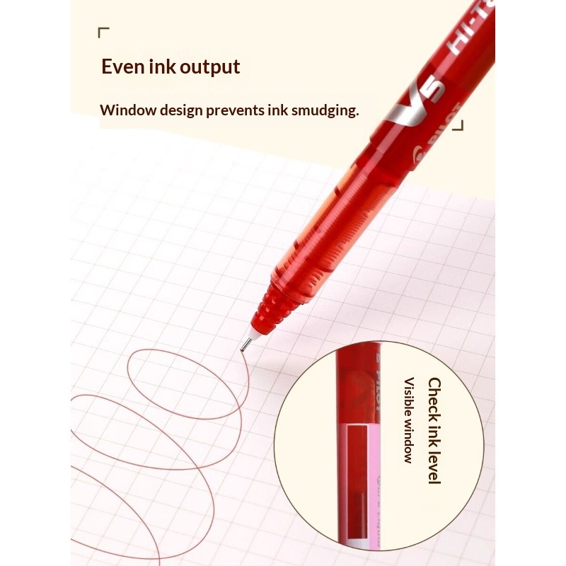 パイロット V5 液体インクローラーボールペン、美的デザイン - Pilot Pen G2 のレビューと価格