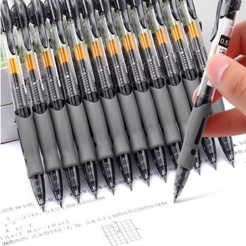 13/30本セットのリトラクタブルゲルペンセット、黒/赤/青 - Stationery Supply のレビューと価格