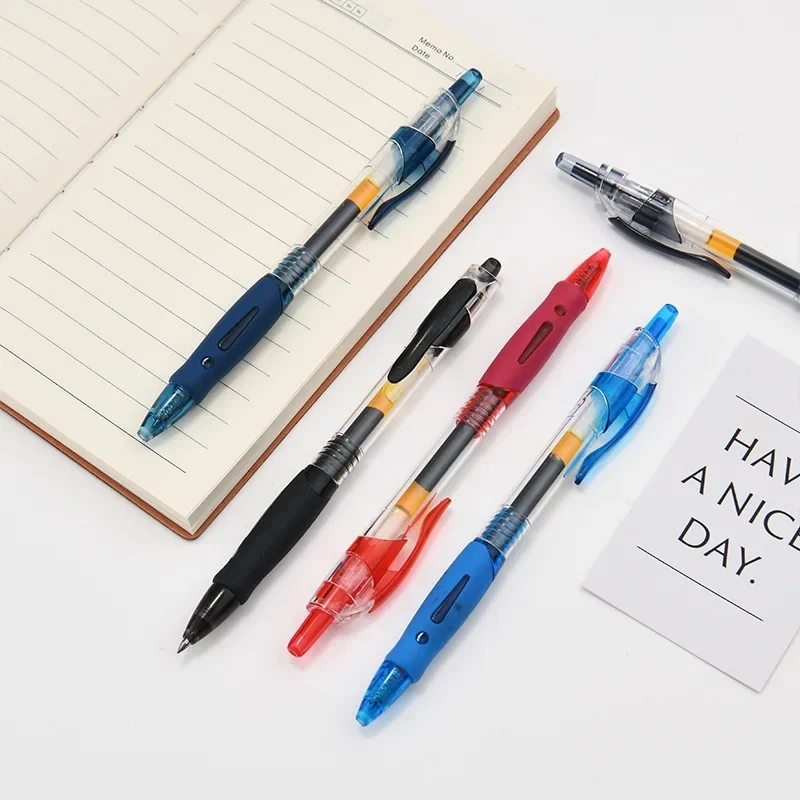 13/30本セットのリトラクタブルゲルペンセット、黒/赤/青 - Stationery Supply のレビューと価格