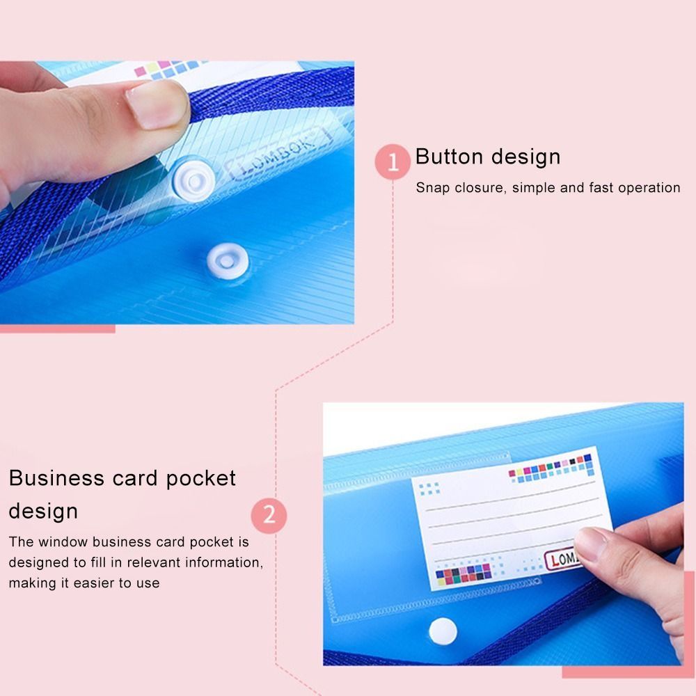 1-10 個防水 A4 A5 スナップボタンファイルフォルダ - Supply Of Office Stationery のレビューと価格