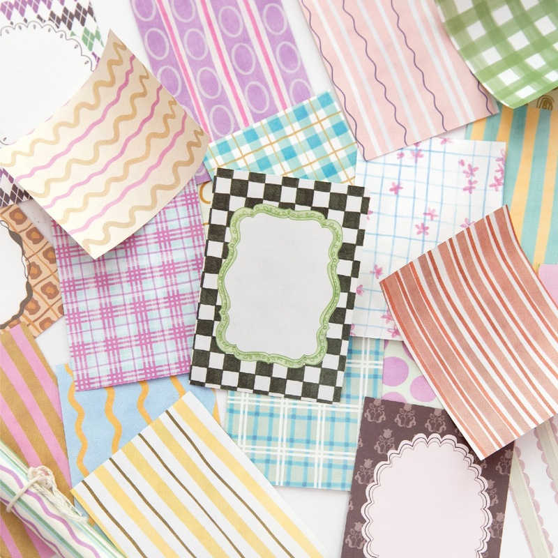 1冊/100枚入り 精巧な模様のノート装飾メモパッド 美しい - Graph Paper Pad のレビューと価格