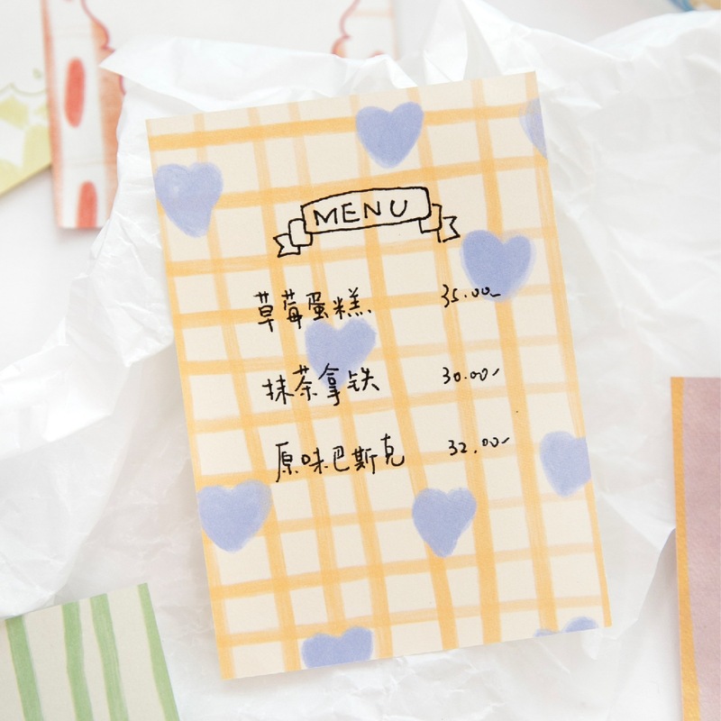 1冊/100枚入り 精巧な模様のノート装飾メモパッド 美しい - Graph Paper Pad のレビューと価格