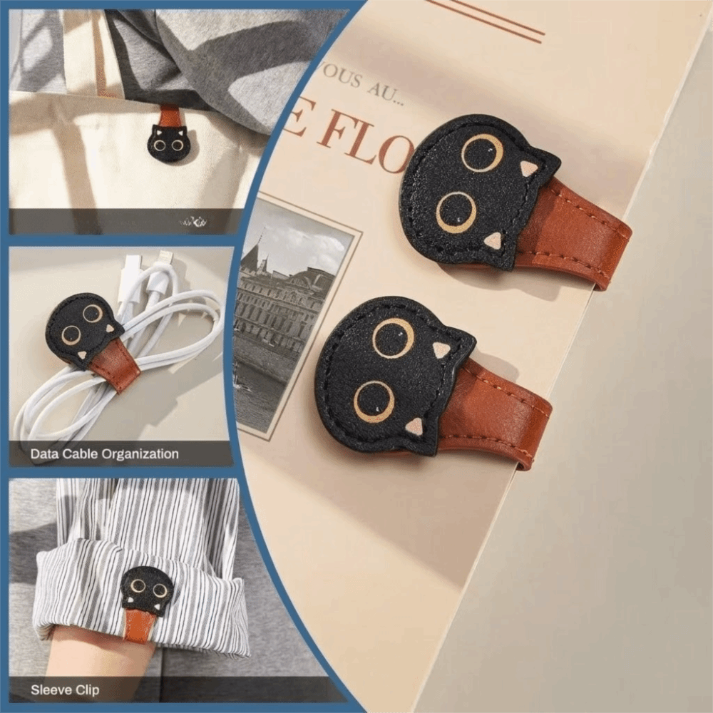 かわいいPU磁気ページクリップ猫の足型クリエイティブ読書用ペ - Bookmark Magnetic Clip のレビューと価格
