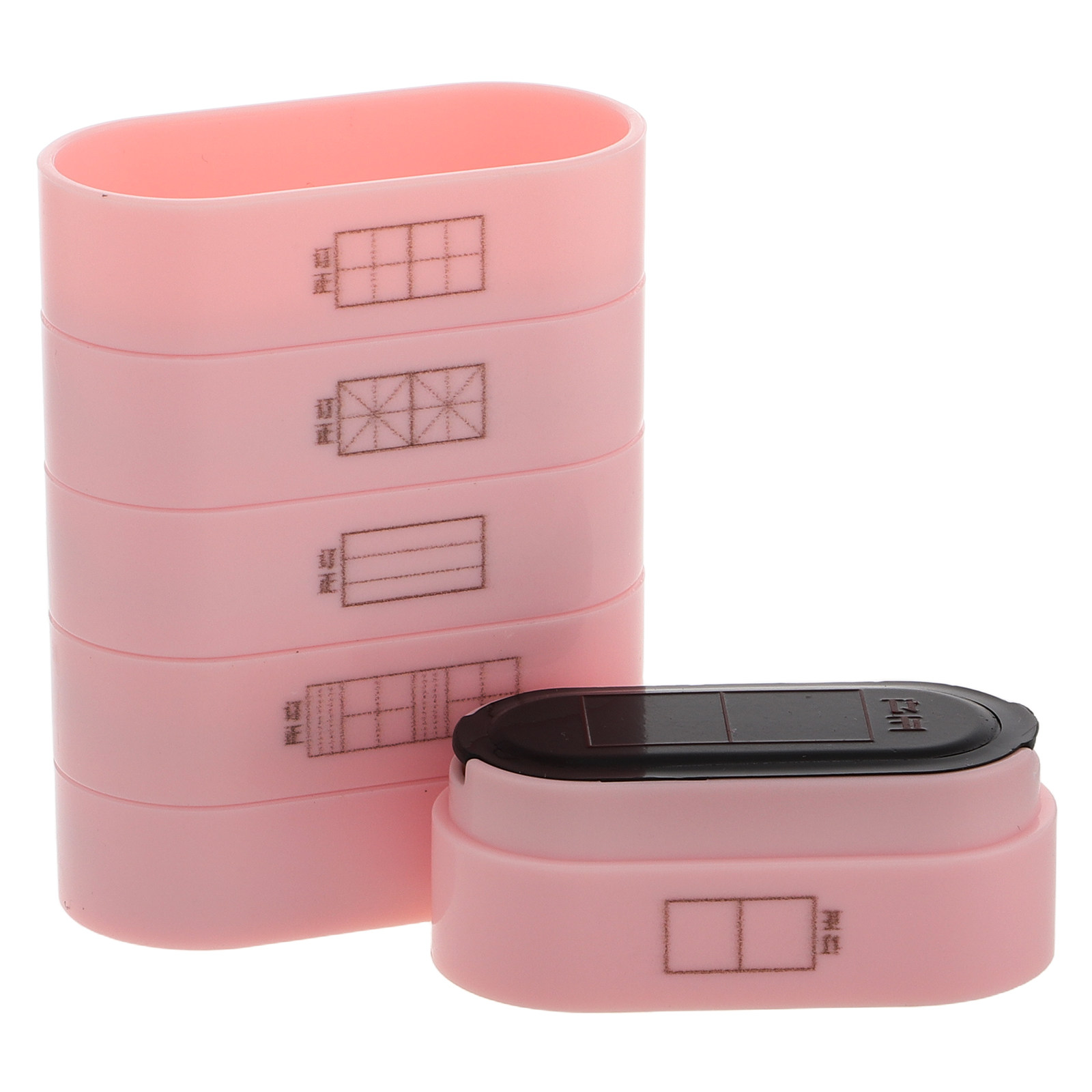 先生用スタンプ、多機能グリッド付きピンインスタンプ、インク内 - Self Inking Stamp のレビューと価格