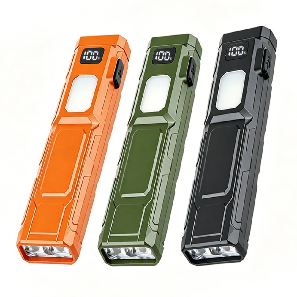 COB LED EDC懐中電灯 ペンクリップ付きポケットトー - Stationery Supply のレビューと価格