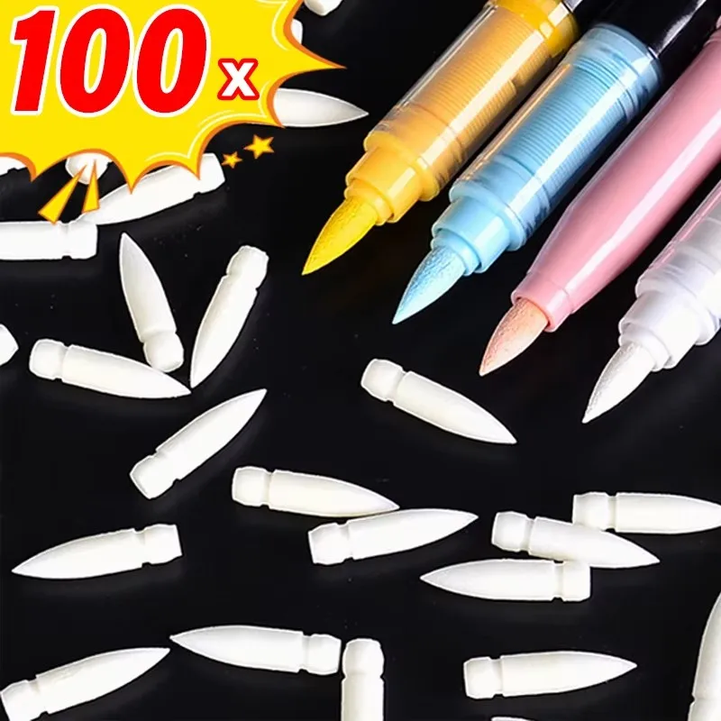 アクリル絵の具用交換芯、グアンナマーカー用、ソフトブラシ芯、 - Stationery Supply のレビューと価格