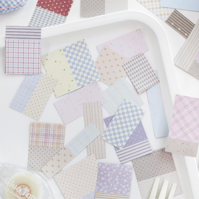 ジャーナルGO 50ページ ポルカドット＆グリッド柄メモパッ - Graph Paper Pad のレビューと価格