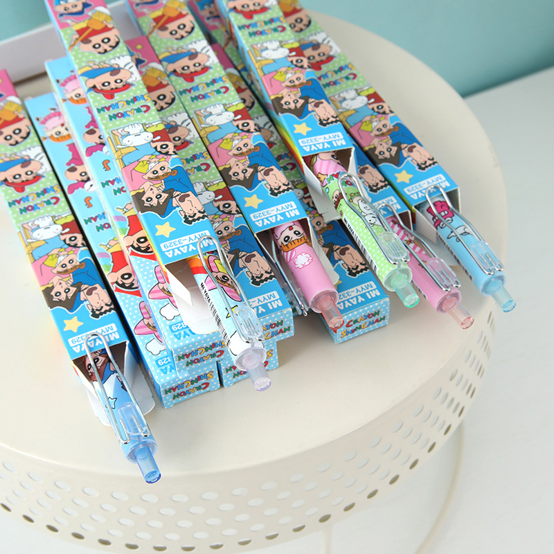 6 個漫画クレヨンしんちゃんゲルペン絶妙なブラインドボックス - Supply Of Office Stationery のレビューと価格