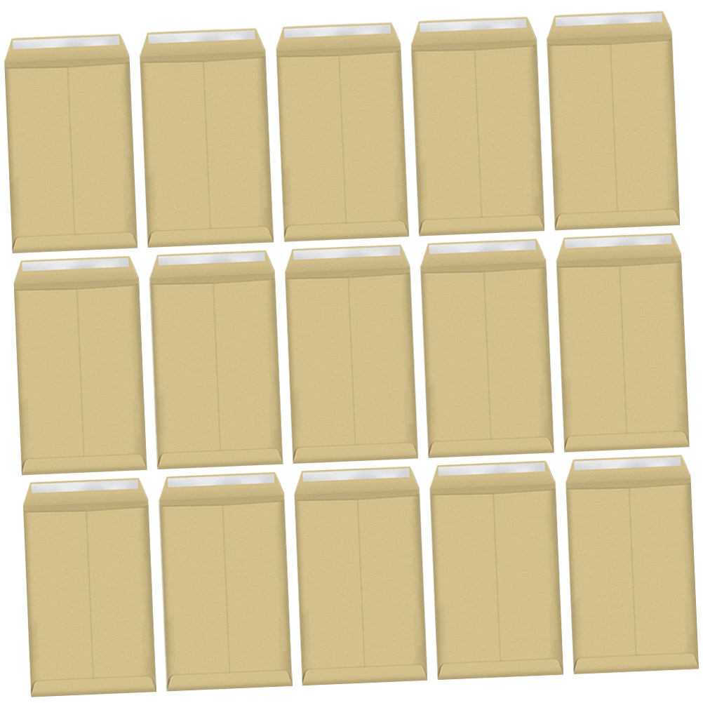 25 個プレミアム厚手のクラフト紙封筒強力な粘着性の開封防止 - Letter Envelope Kraft のレビューと価格